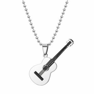 Stainless Steel Guitar Necklace!